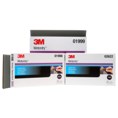 3M™ Wetordry™ Abrasive Sheet 401Q, 230 mm x 279 mm, 1000A, 02034 - Per 50 Sheets