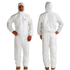 3M™ 4545 Protective Coverall Type 5/6 White
