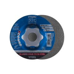 PFERD PERFORMANCE LINE SG CC-GRIND-SOLID SG STEEL 