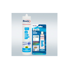 SILICONE SEALANT BATH 280ml 1-0210 BOSTIK