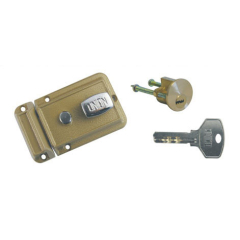 NIGHT LATCH COMPLETE WITH CYLINDER