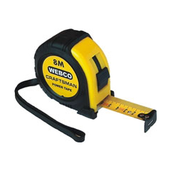 TAPE MEASURE 10M X25 E005 CRAFTSMAN POWER WEBCO