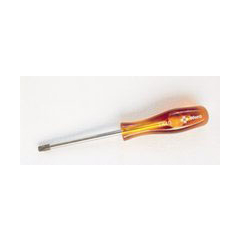 SCREWDRIVER 3.5 X100mm ELECTRICIANS BLACK TIP WERA