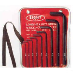 ALLEN KEY SET 1/16-3/8" LONG SERIES WALLET EB008-2