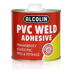 PVC WELD ADHESIVE 500ml WITH BRUSH APPLICATOR #12