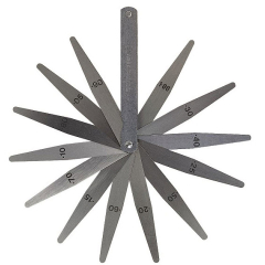 FEELER GAUGE 75mm 20 BLADE 393M M&W
