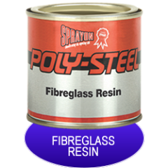 SPRAYON POLY-STEEL FIBREGLASS RESIN