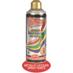 SPRAYON METALLIC LACQUER SPRAY PAINTS
