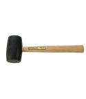 MALLET RUBBER 610g WOOD HANDLE .