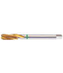 Somta Green Band 15° Spiral Flute Taps Metric Coarse HSSE-V3 TiN - DIN 376
