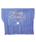 ALLEN KEY SET 1.5-10mm STD IN EB002-4 EIGHT BRAND