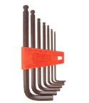 ALLEN KEY 3/32-3/8" STD SET BALL TYPE EIGHT BRAND