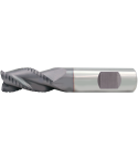 Somta Solid Carbide 3 Flute Roughing End Mills Flat Crest Coarse Pitch Coated