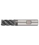 Somta Solid Carbide 5 Flute VariCut End Mills Flatted Shank Coated