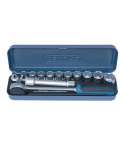 SOCKET SET BIHEX 1/2DR D19HMZ GEDORE
