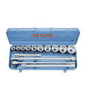 SOCKET BIHEX SET 3/4DR D32EMZ GEDORE