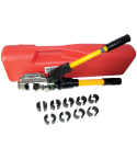 Major Tech HCT435 250mm Crimp Tool c/w Dies & Carry Case