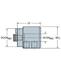 Sandvik Coromant A391.20-31 80 080 VL to Weldon adaptor