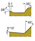 Sandvik Coromant CNMG 12 04 08-WL 1525 T-Max™ P insert for turning