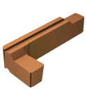 Sandvik Coromant LG123L1-0400-0004-GS1115 CoroCut™ 1-2 insert for grooving