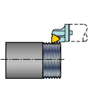 Sandvik Coromant R566.4FGC-403227-16 T-Max™ U-Lock head for thread turning