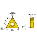 Sandvik Coromant TCMT 09 02 04-UM 1525 CoroTurn™ 107 insert for turning