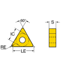 Sandvik Coromant TNMG 16 04 04-PF 1525 T-Max™ P insert for turning