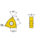 Sandvik Coromant WNMG 08 04 08-PF 1525 T-Max™ P insert for turning