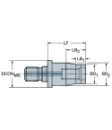 Sandvik Coromant 391.02T-12 16 040 MSSC reduction adaptor
