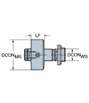 Sandvik Coromant 391.05-40 80 030 VL to arbor adaptor