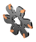 Sandvik Coromant AQD-HC152Y38-M CoroMill™ QD indexable grooving & parting off cutter