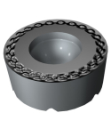 Sandvik Coromant RCMT 08 03 MP-L3 1105 CoroTurn™ 107 insert with rail for turning