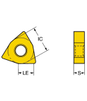 Sandvik Coromant TNMX 11 06-2 4425 Insert for bar peeling