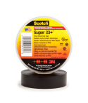 Scotch® Vinyl Electrical Tape Super 33+, Black, 19 mm x 20 m