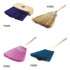 CORN BROOM SYNTHETIC 4 TIE COMPLETE ACADEMY F3002