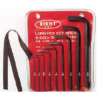 ALLEN KEY SET 1/16-3/8" LONG SERIES WALLET EB008-2