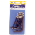 ALLEN KEY SET 1/16-3/8" STD ON KEY RING EIGHT EB004