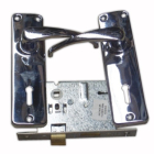 MORTICE LOCKSET NUTEC 2 LEVER CHROME ESCO