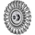 PFERD Wheel brush, knotted POS RBG 11512 M14 INOX 0,35