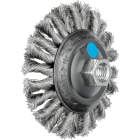 PFERD Threaded bevel brush, knotted POS KBG 11515 M14 CT INOX 0,35
