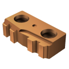 Sandvik Coromant R166.39G-24BU22-050 1125 T-Max™ Twin-Lock insert for thread turning