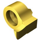 Sandvik Coromant MB-09FBR150-075-14L 1025 CoroCut™ MB solid carbide head for face grooving