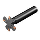 Sandvik Coromant AQD-J-076O31-M CoroMill™ QD indexable grooving & parting off cutter
