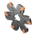 Sandvik Coromant AQD-F-102Y25-M CoroMill™ QD indexable grooving & parting off cutter