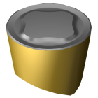 Sandvik Coromant RCMX 12 07 00-SM S205 T-Max™ insert for turning
