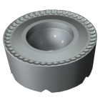 Sandvik Coromant RCMT 10 T3 MP-H7 H13A CoroTurn™ 107 insert with rail for turning